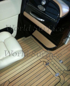Teak Decking, Boat Flooring and Interior Boat flooring on Chris craft