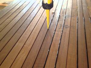 Design your own Synthetic teak decking Boat Flooring with our latest tool.