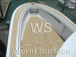 Teak Decking made of Synthetic Flooring  “Flexiteek” #1 Leading Brand of Boat flooring.